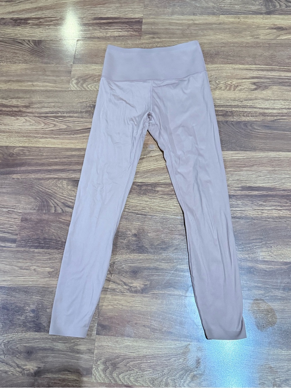 Knix High-Waist Leggings in Light Mauve